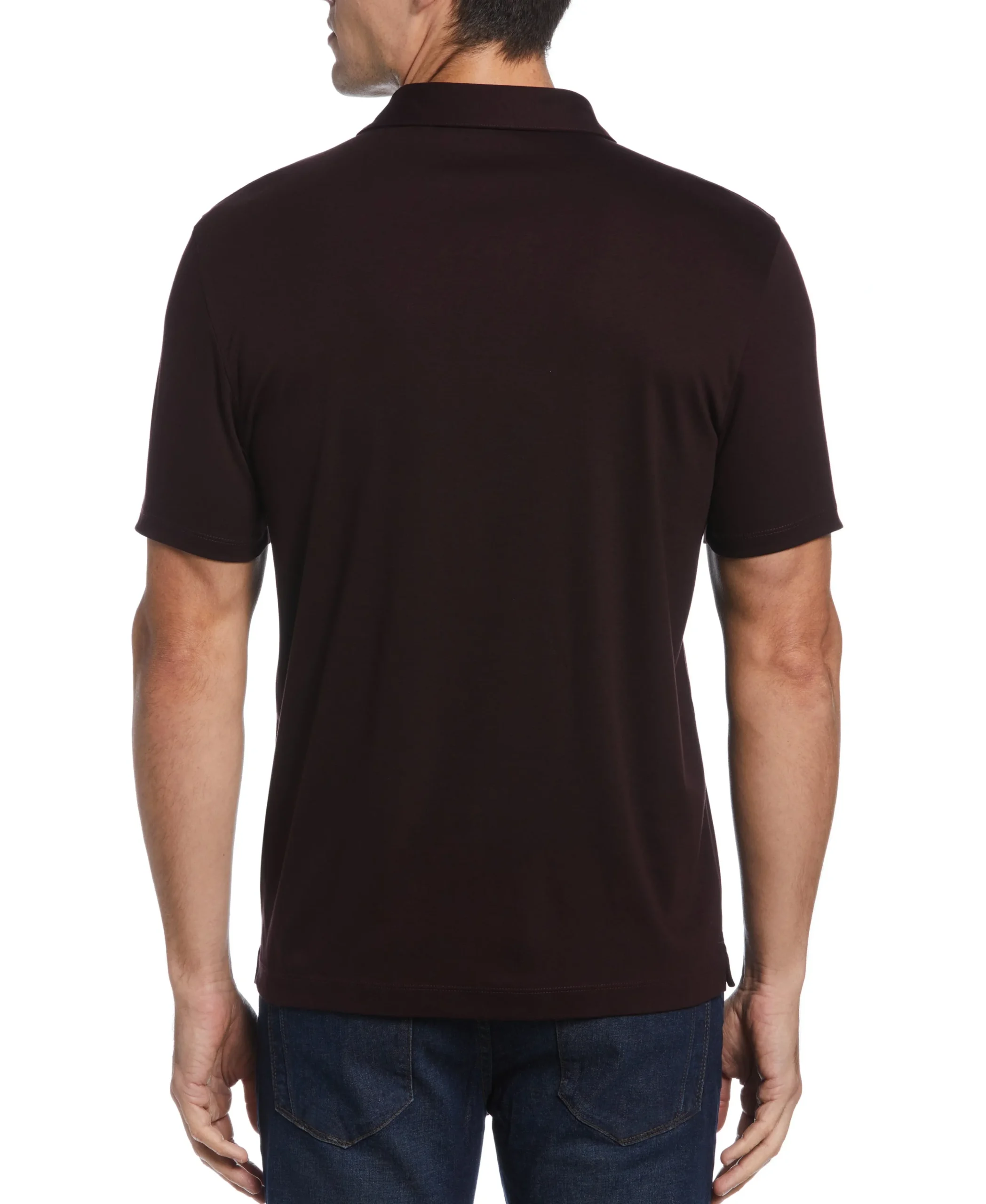 CLEARANCE Big & Tall Smart Interlock Solid Polo