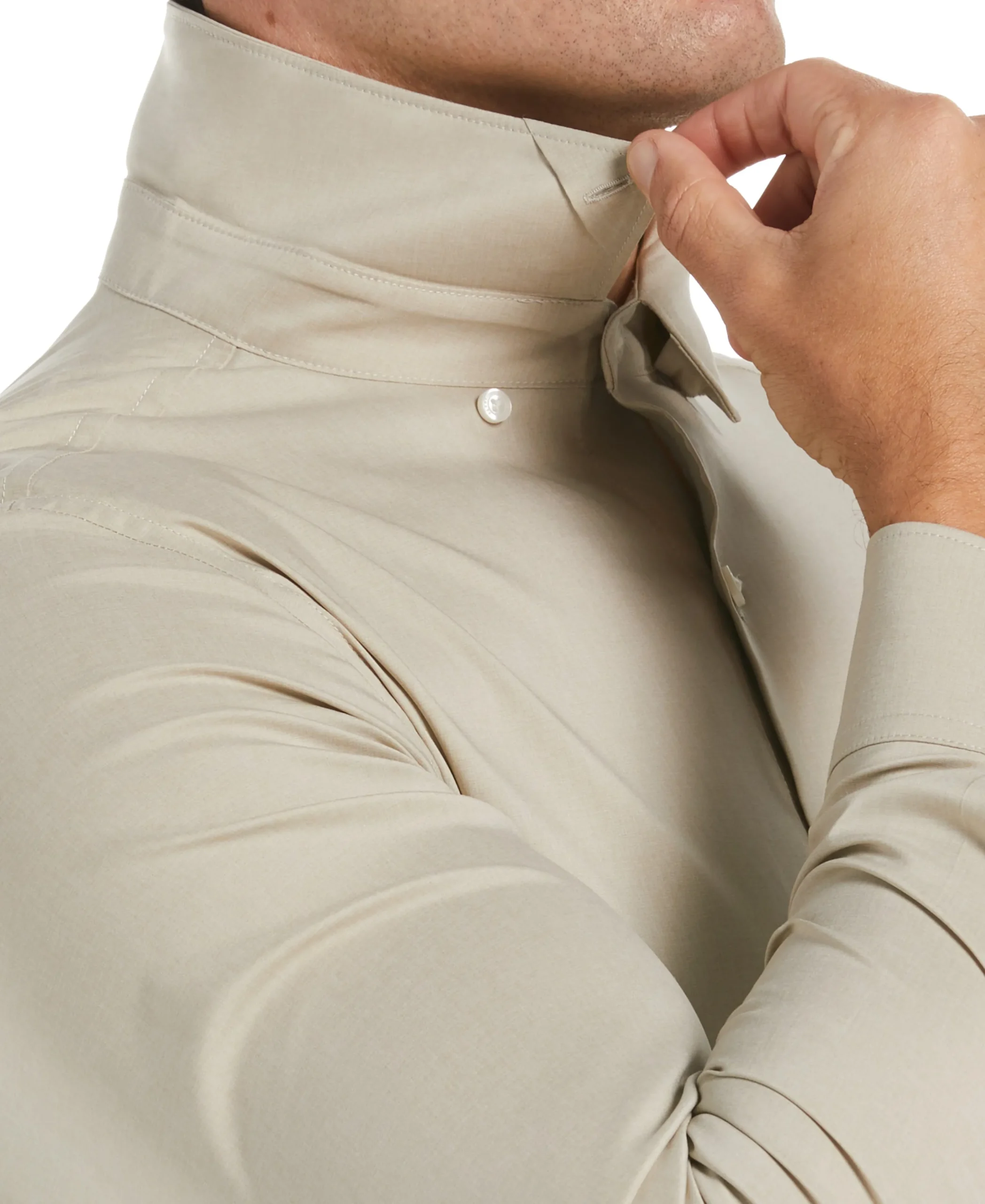 CLEARANCE Big & Tall Total Stretch Heather Shirt