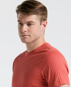 CLEARANCE Ribbed Crew Neck Tee