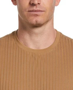 CLEARANCE Ribbed Crew Neck Tee