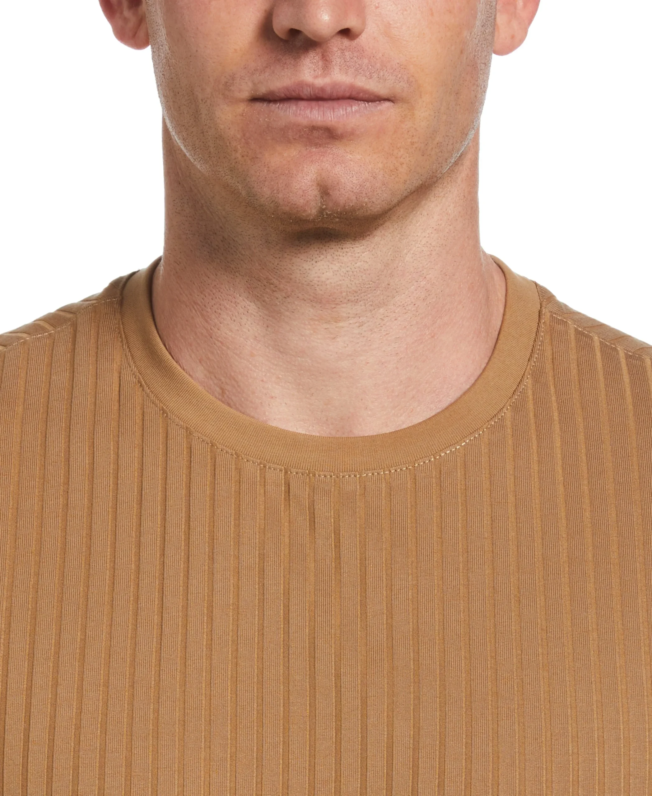 CLEARANCE Ribbed Crew Neck Tee