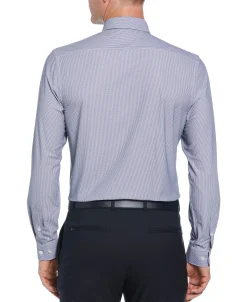 CLEARANCE Slim Fit Circle Pattern Dress Shirt