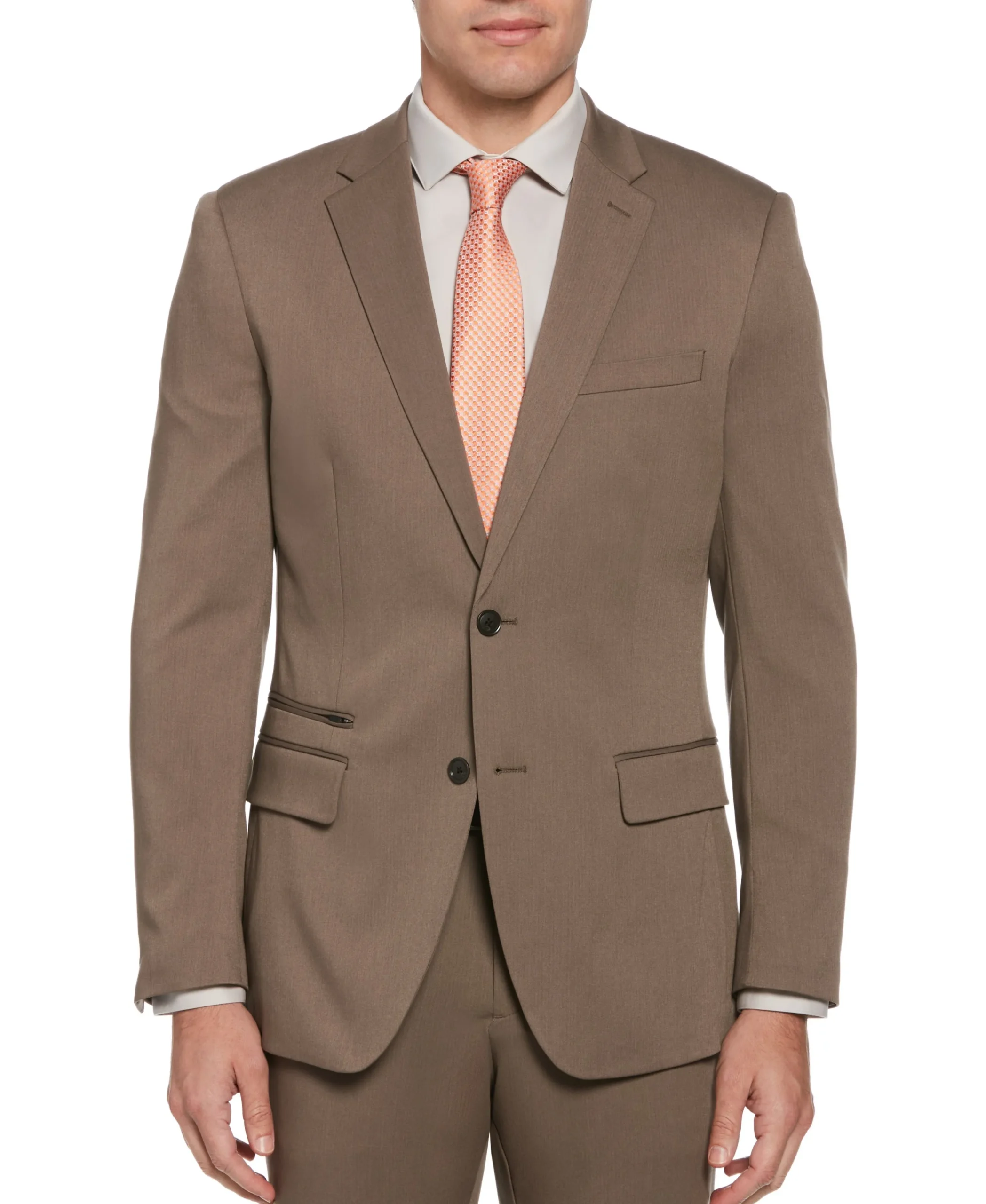 CLEARANCE Slim Fit Herringbone Suit Jacket