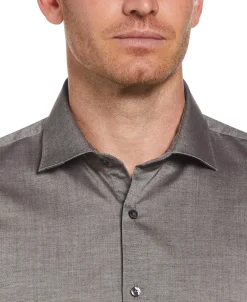 CLEARANCE Slim Fit Luxe Button-Down TENCEL™ Twill Dress Shirt