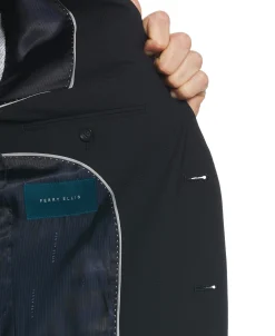 CLEARANCE Slim Fit Micro Check Suit Jacket