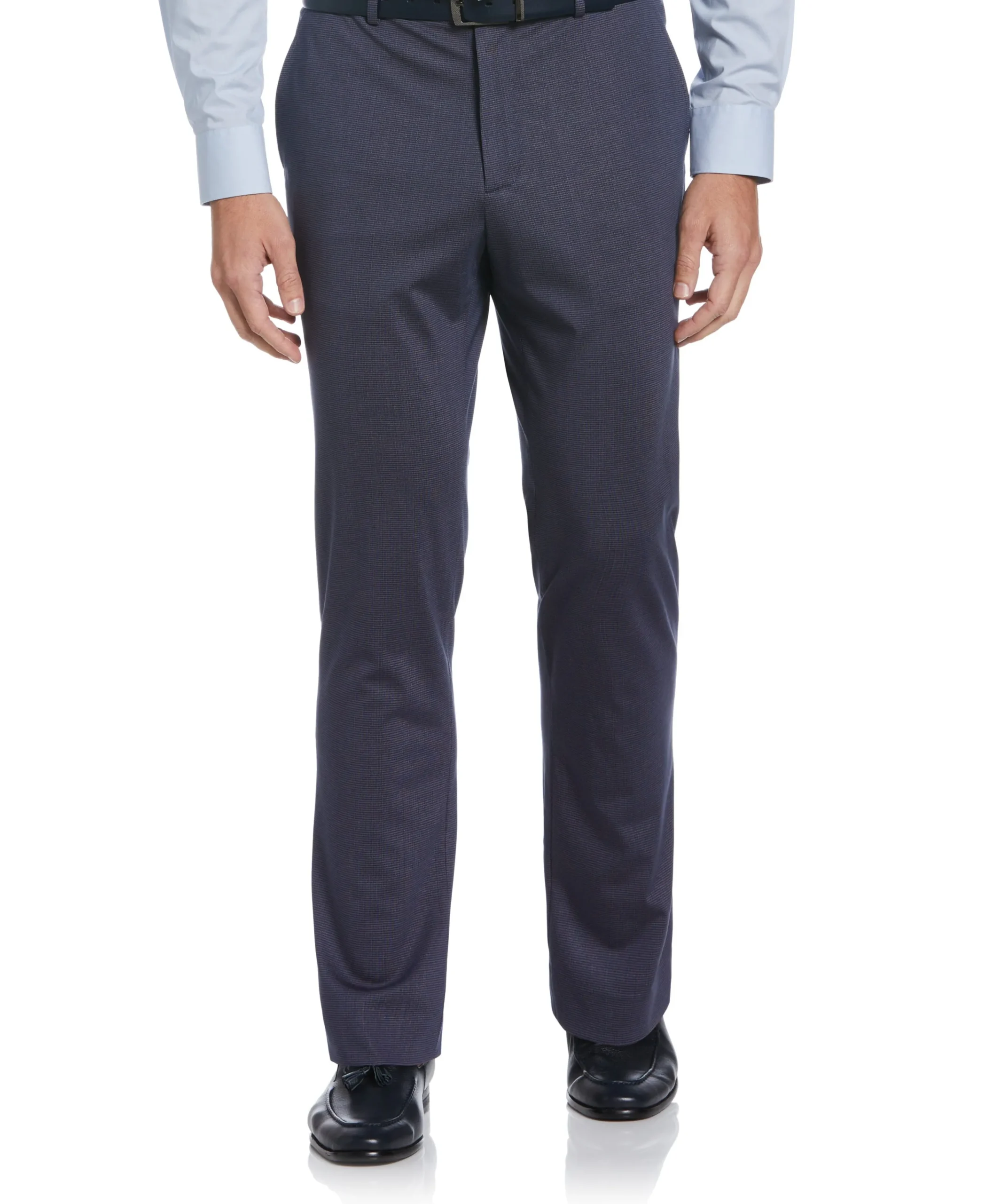 CLEARANCE Slim Fit Microgrid Knit Suit Pant