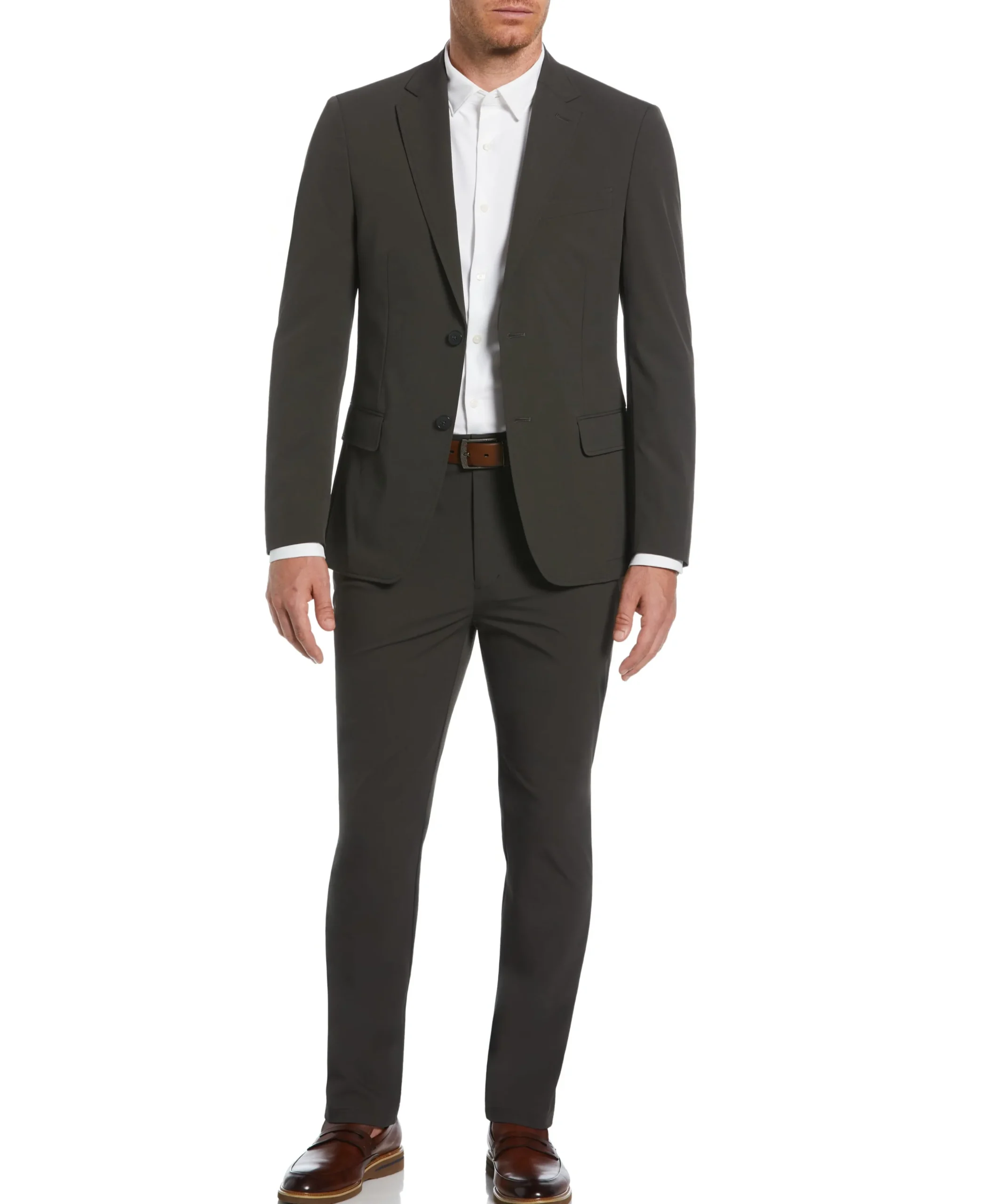 CLEARANCE Slim Fit Olive Tech 2.0 Suit