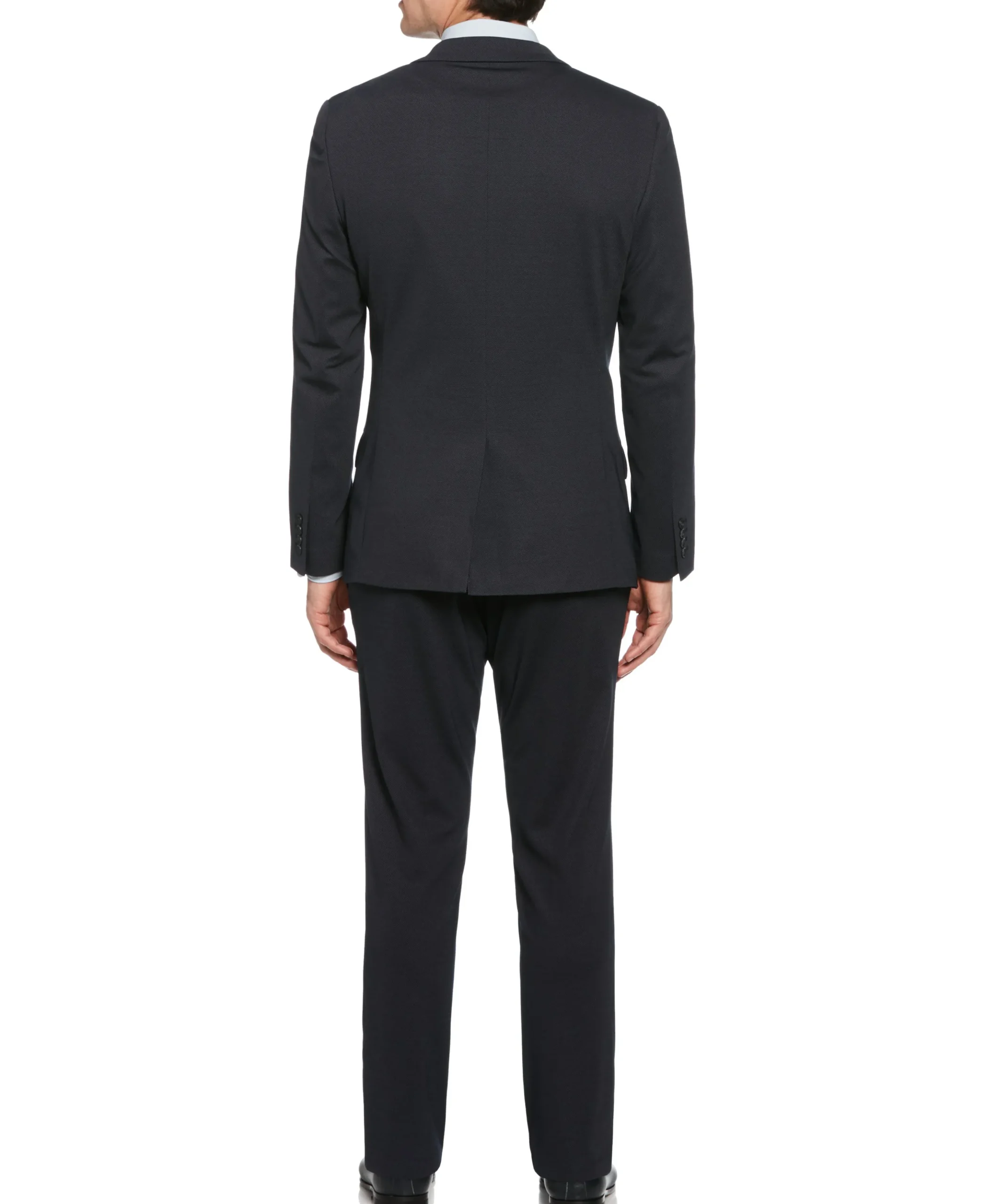 CLEARANCE Slim Fit Pindot Stretch Knit Suit Jacket