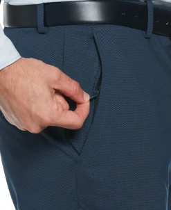 CLEARANCE Slim Fit Pindot Stretch Knit Suit Pant