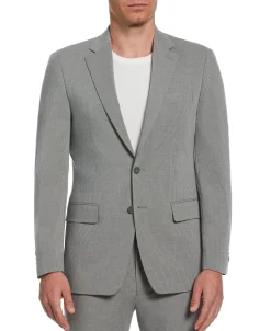 CLEARANCE Slim Fit Pinstripe Suit Jacket