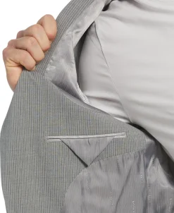 CLEARANCE Slim Fit Pinstripe Suit Jacket