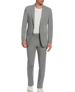 CLEARANCE Slim Fit Pinstripe Suit Jacket