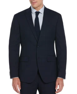 CLEARANCE Slim Fit Plaid Suit Jacket