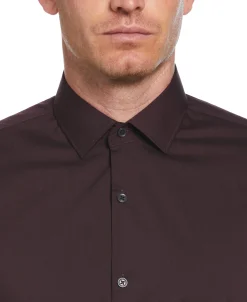 CLEARANCE Slim Fit Solid Dress Shirt