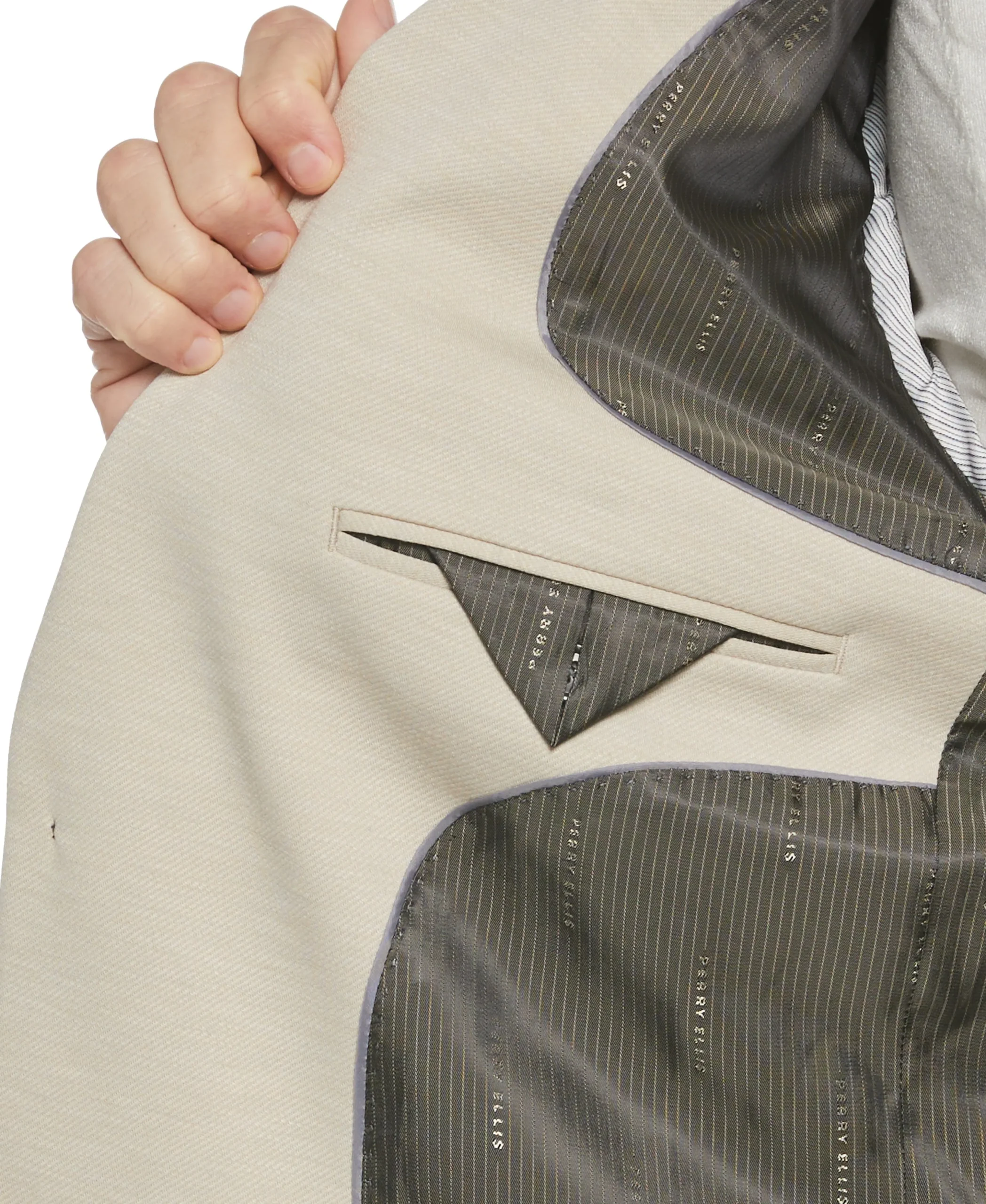CLEARANCE Slim Fit Solid Knit Suit Jacket