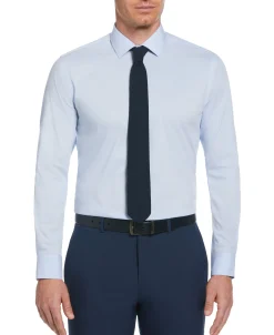 CLEARANCE Slim Fit Solid Dress Shirt