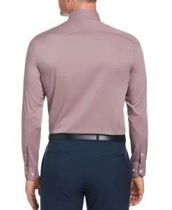 CLEARANCE Slim Fit Solid Dress Shirt