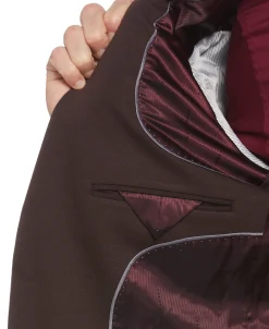 CLEARANCE Slim Fit Solid Knit Suit Jacket