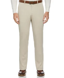 CLEARANCE Slim Fit Solid Knit Suit Pant