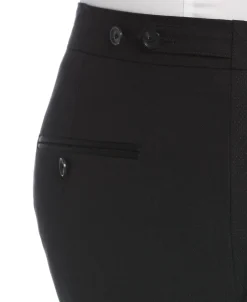 CLEARANCE Slim Fit Stretch Textured Tuxedo Pant