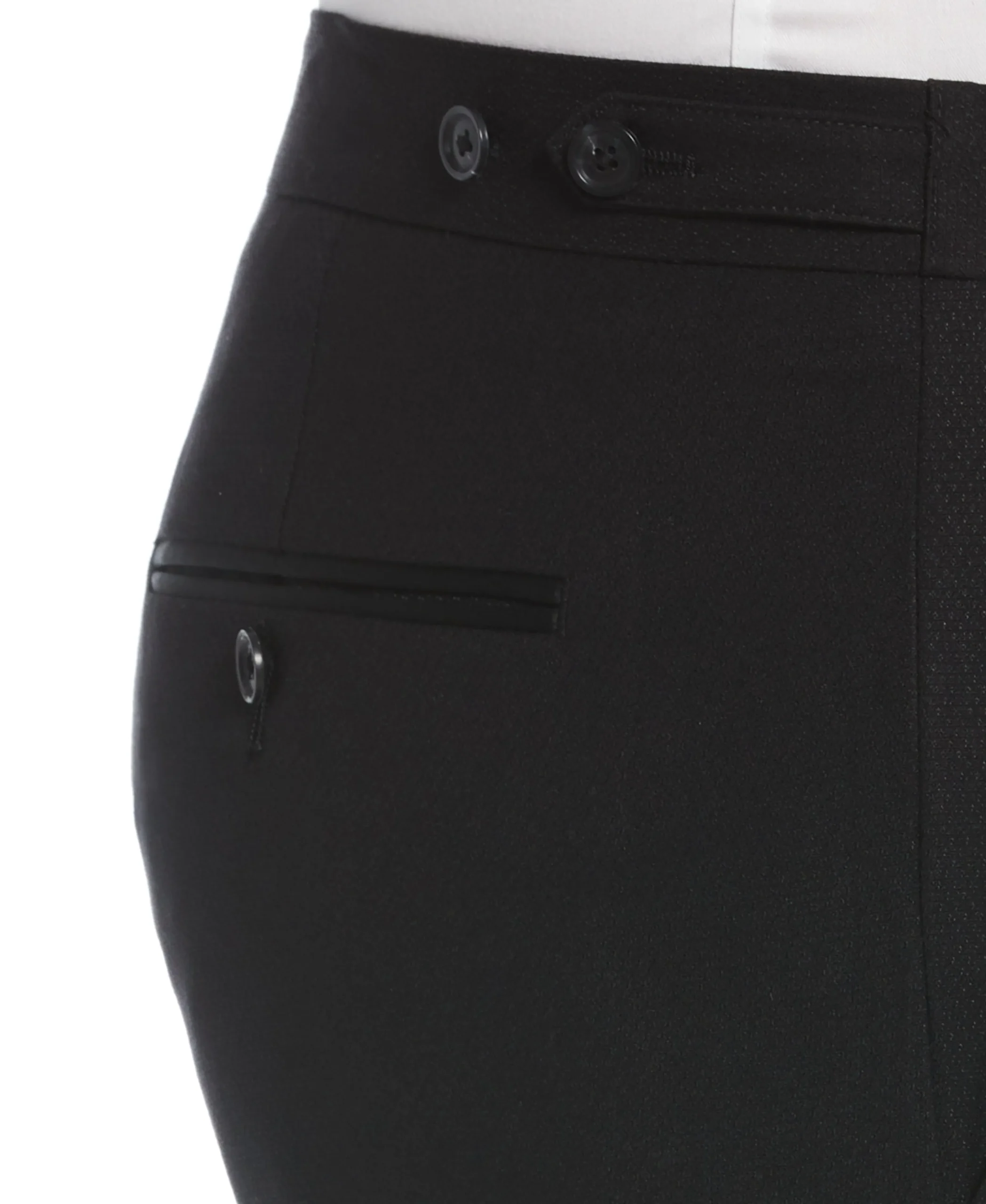 CLEARANCE Slim Fit Stretch Textured Tuxedo Pant