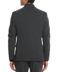 CLEARANCE Slim Fit Stretch Textured Tech Suit Jacket