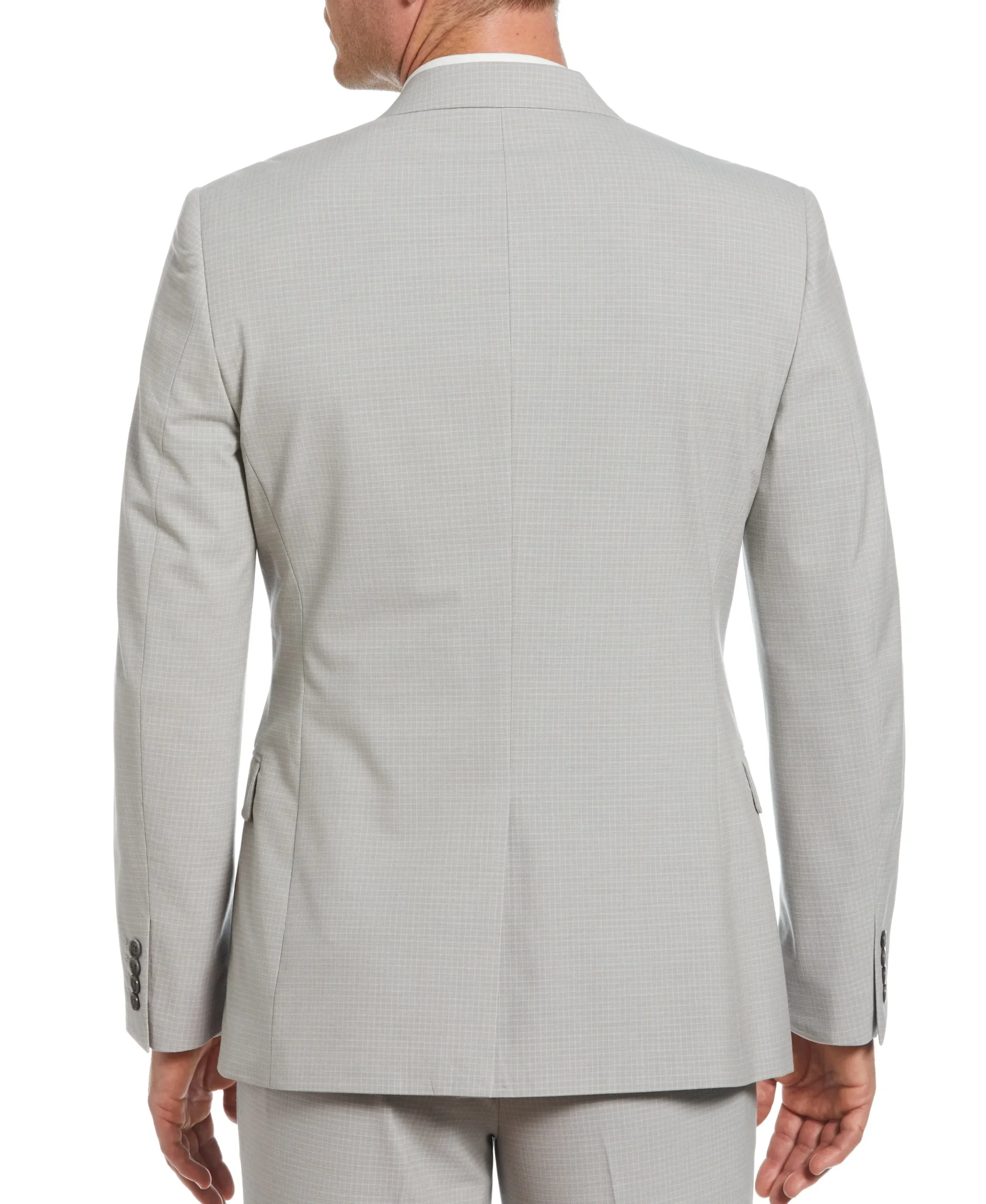CLEARANCE Slim Fit Subtle Micro Check Suit Jacket