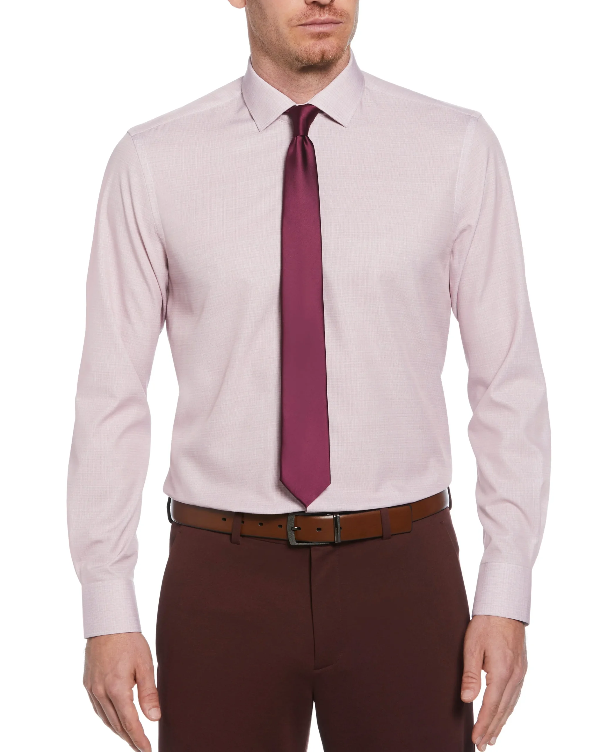 CLEARANCE Slim Fit Total Stretch Performance Dress Shirt