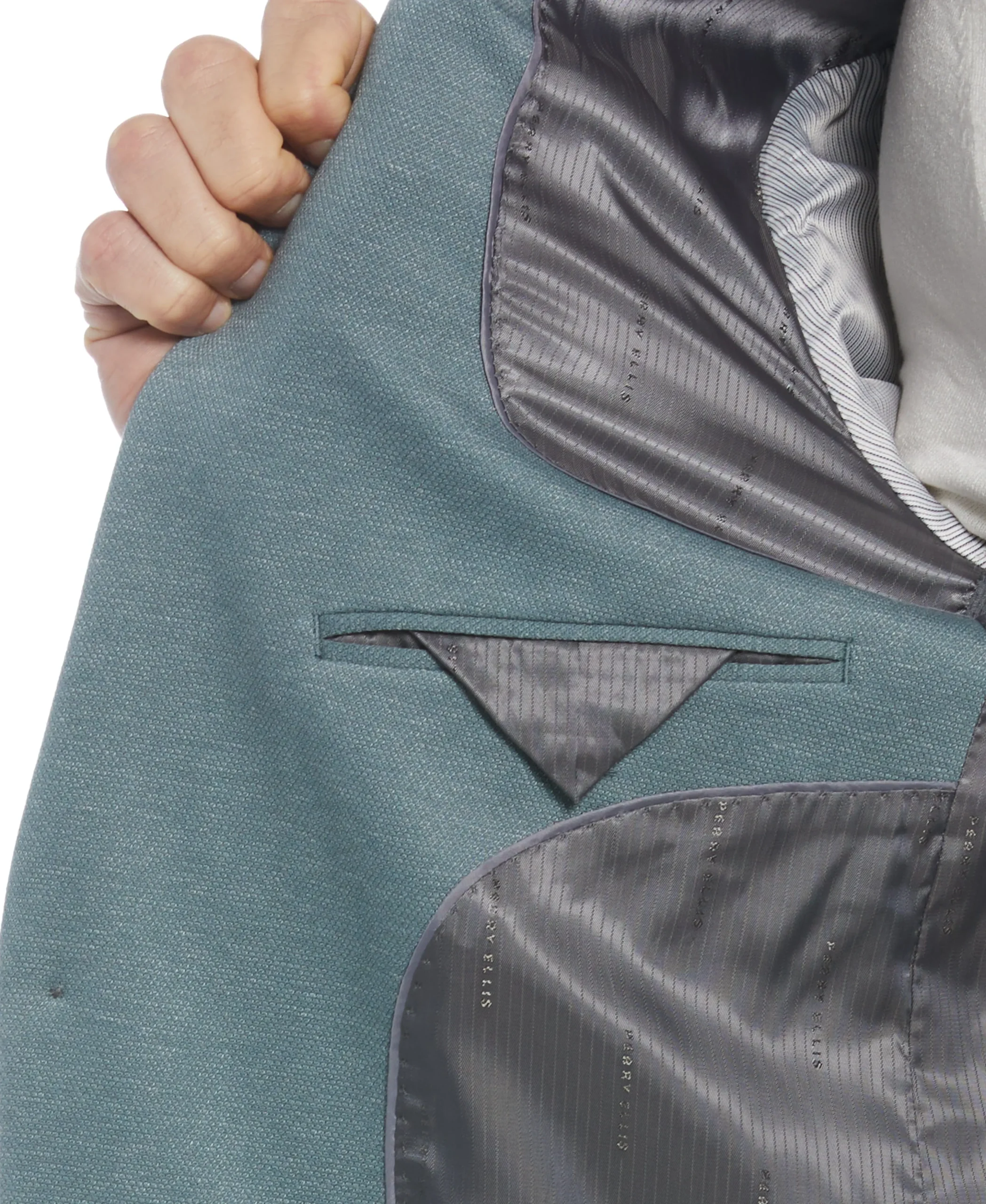 CLEARANCE Slim Fit Two Tone Smart Knit Suit Jacket