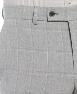 CLEARANCE Slim Fit Windowpane Suit Pant