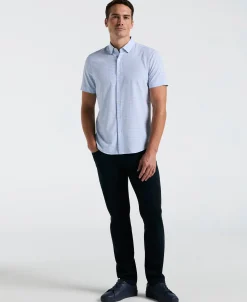 CLEARANCE Textured Dot Slim Fit Shirt