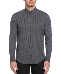 CLEARANCE Total Stretch Pinstripe Shirt