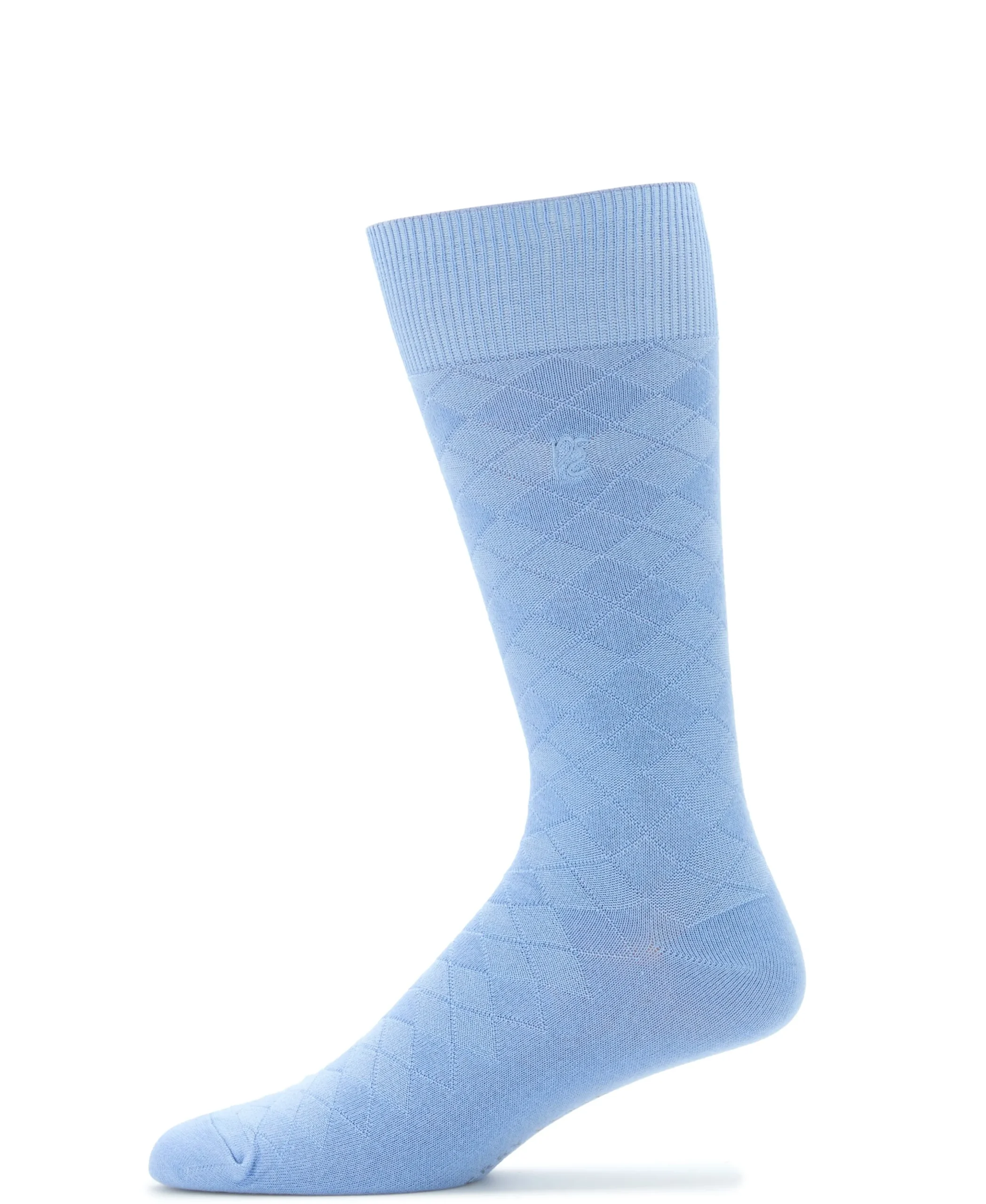 Diamond Stitch Logo Socks