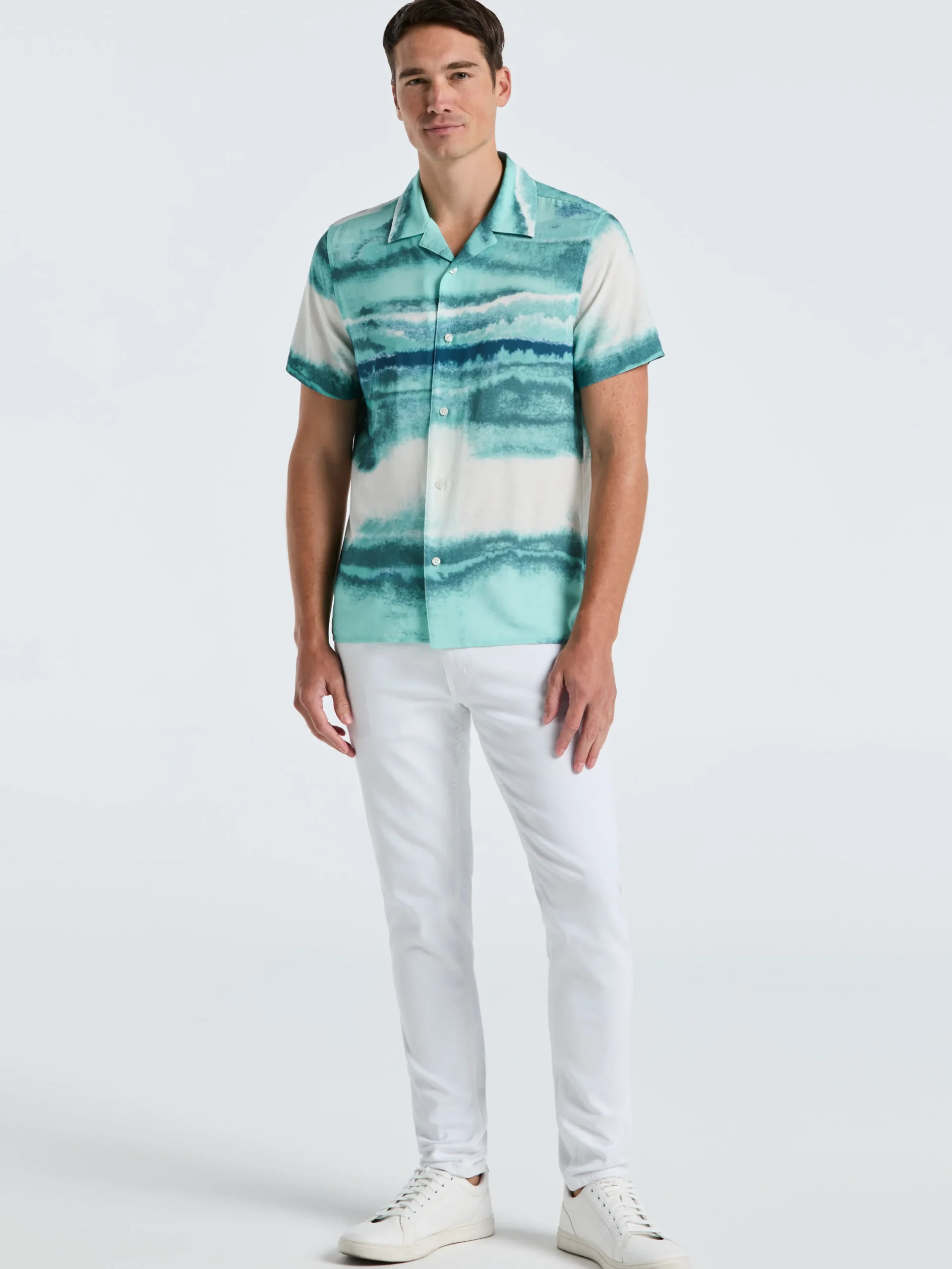 EcoVero™ Wave Print Shirt