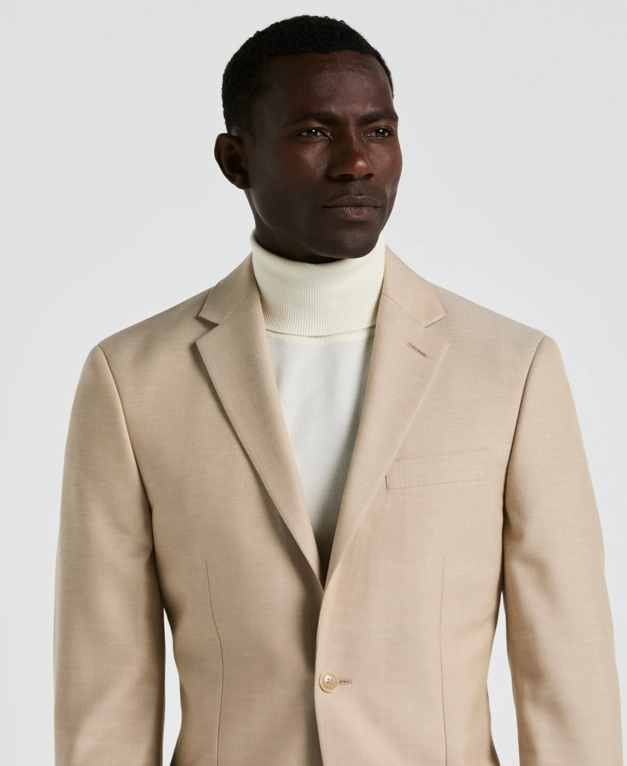 Herringbone Pattern Sports Coat