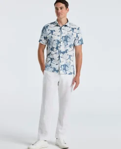 Leaf Print Shirt