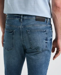 Medium Wash Indigo 5 Pocket Denim Pant