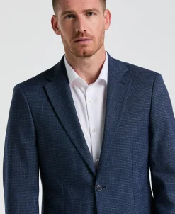 Mini Houndstooth Pattern Sports Coat