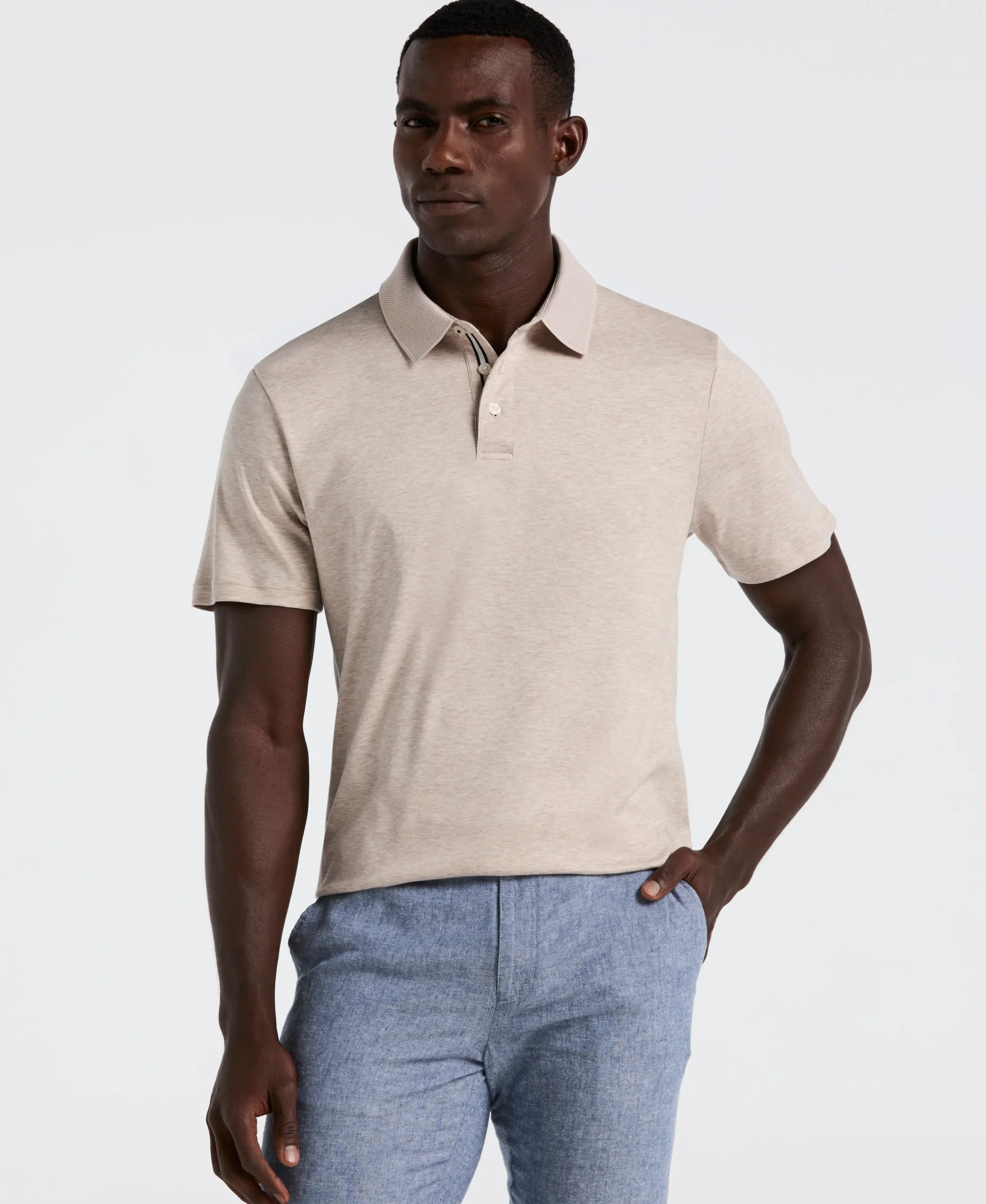 NEW! Cool Interlock Polo