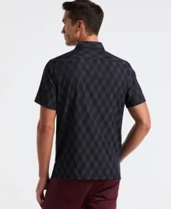 NEW! Cube Geo Jacquard Print Shirt