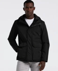 NEW! Plainweave Insulated Hooded Jacket