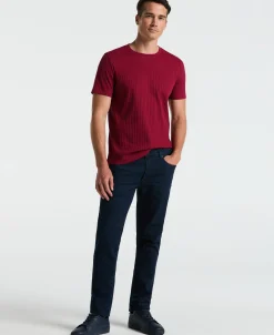 NEW! Ribbed Crew Neck Tee