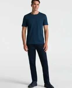 NEW! Ribbed Crew Neck Tee