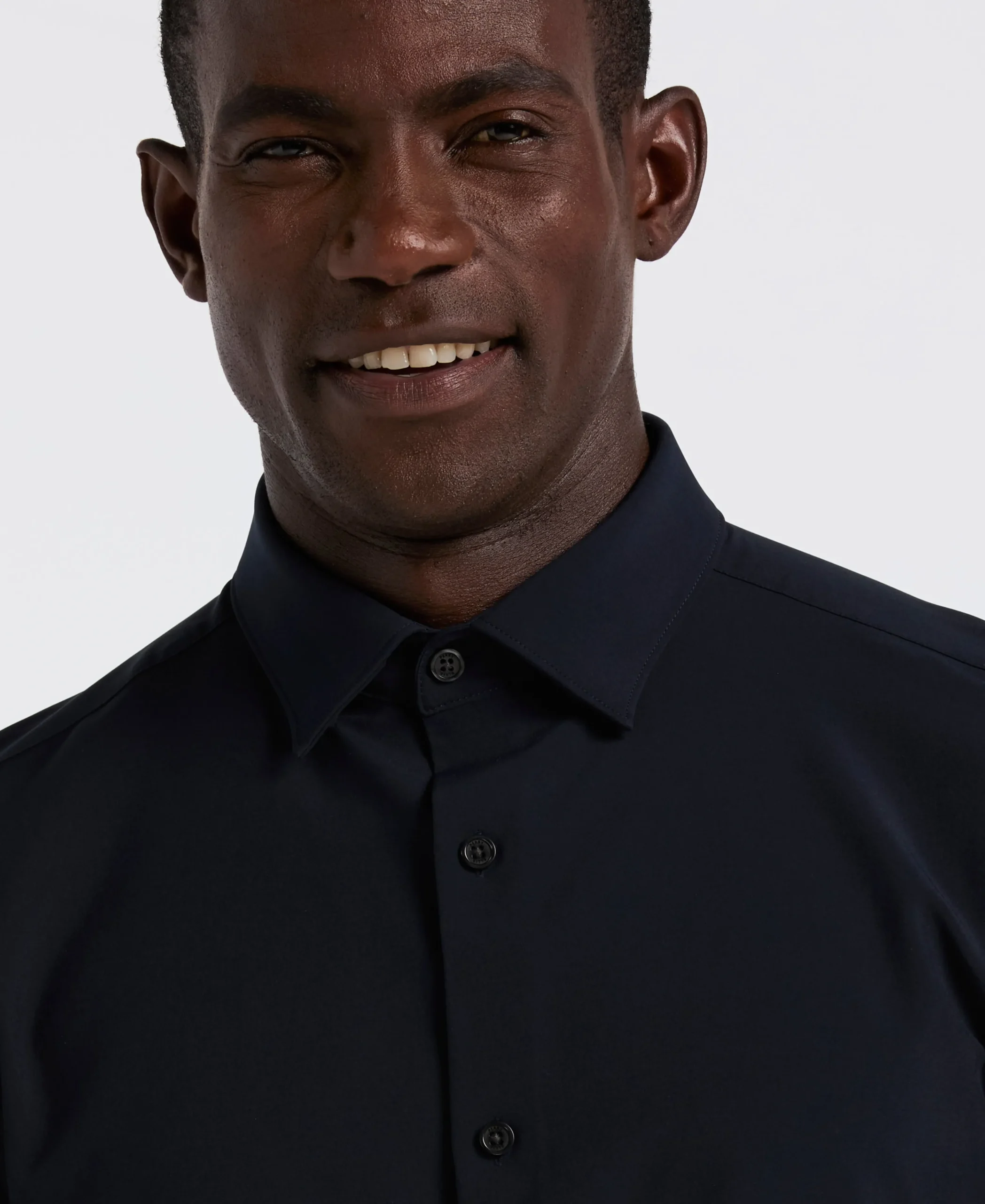 NEW! Slim Fit Tech Solid Total Stretch Dress Shirt