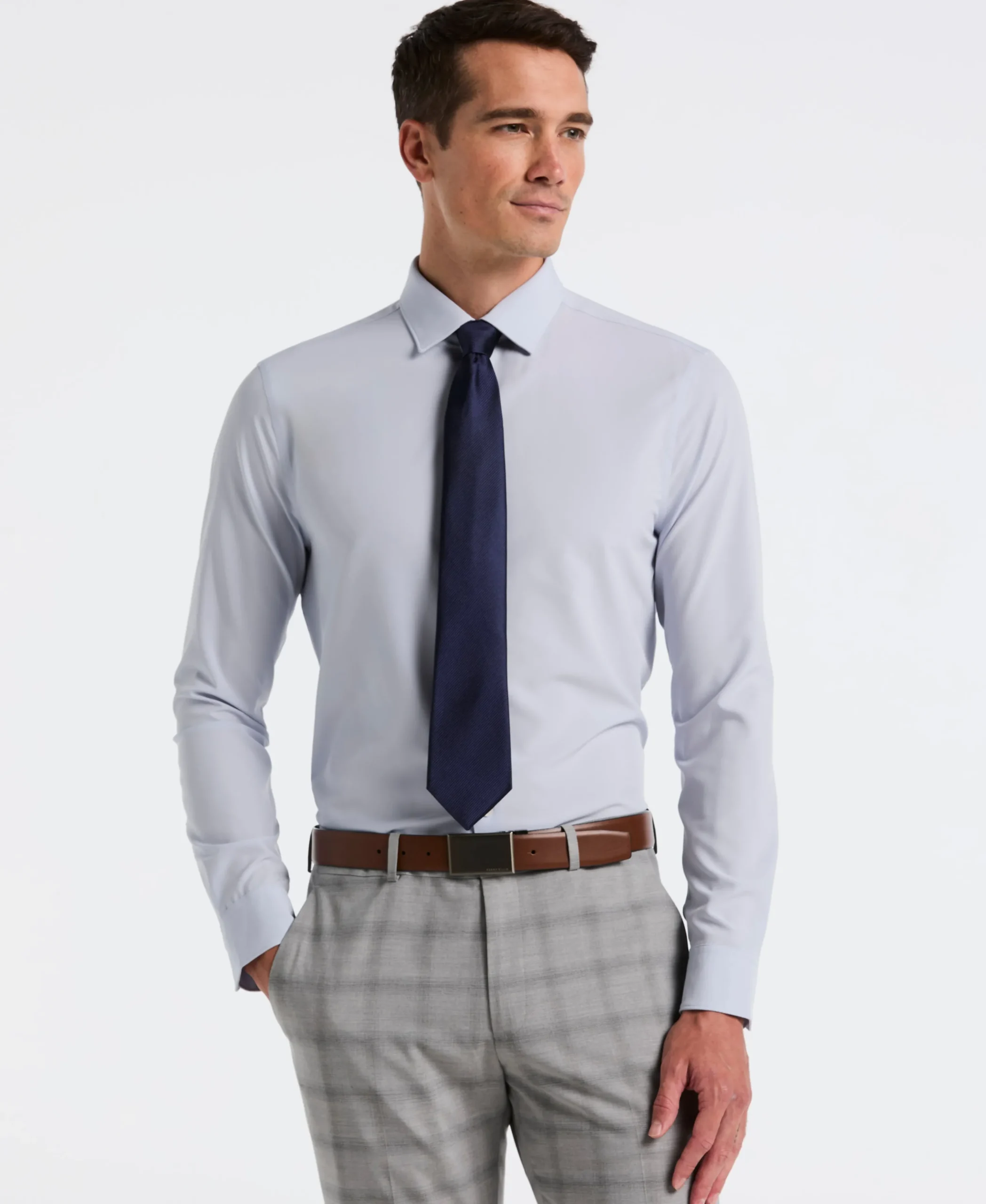 NEW! Slim Fit Total Stretch Dress Shirt