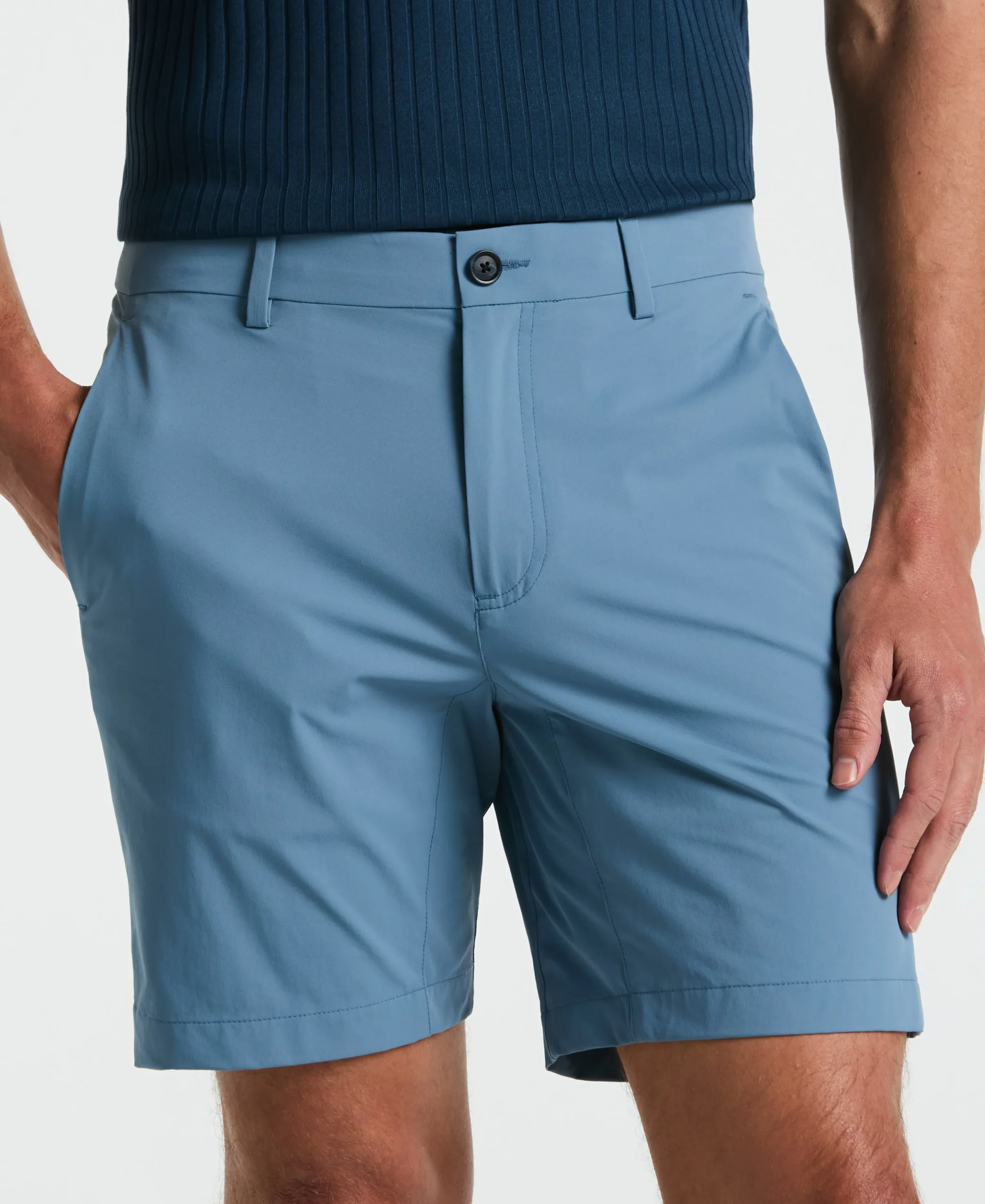 NEW! Stretch Solid Tech Short
