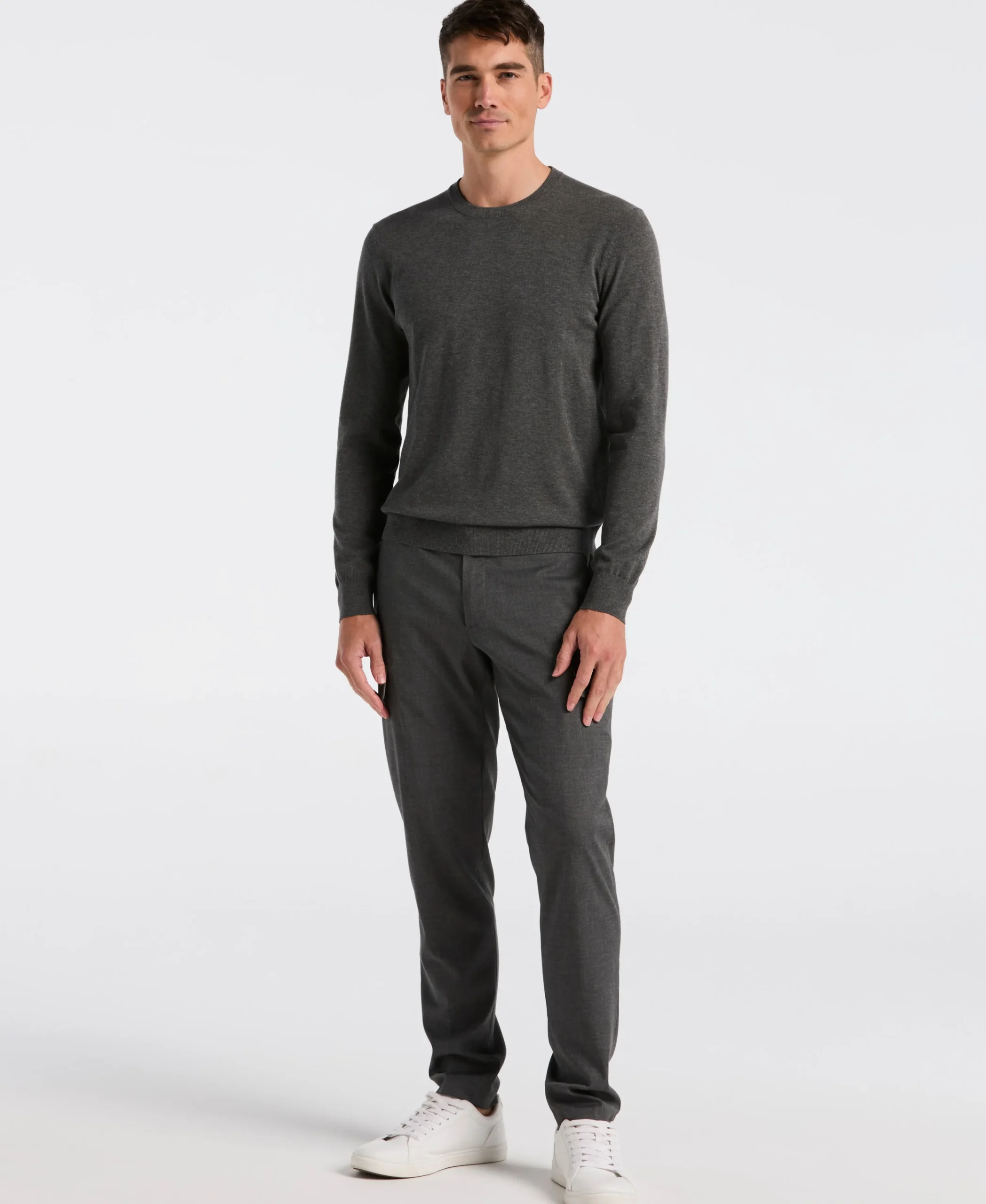 NEW! Tech Knit Crew Neck Sweater