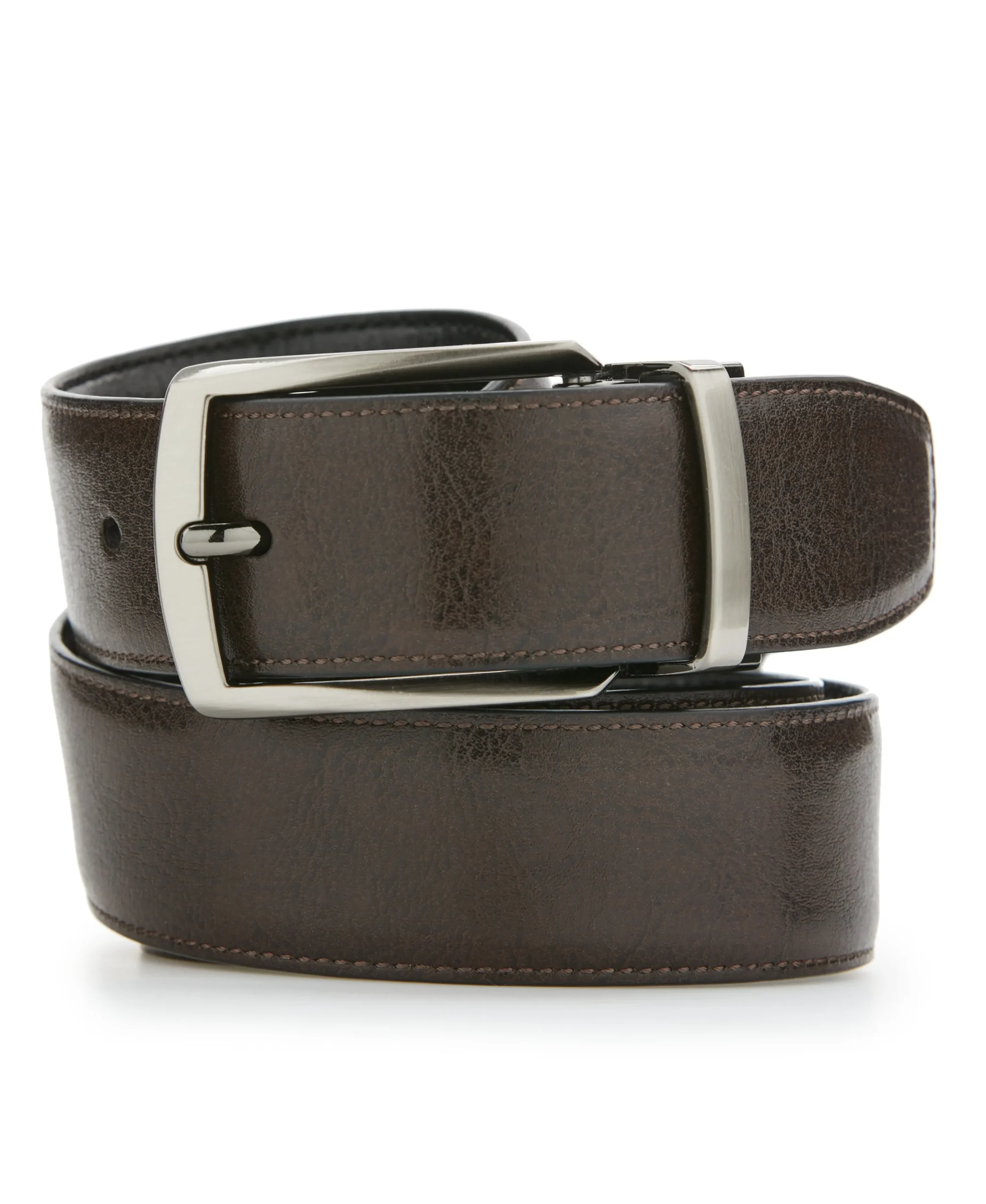 Park Slope Black Leather Belt