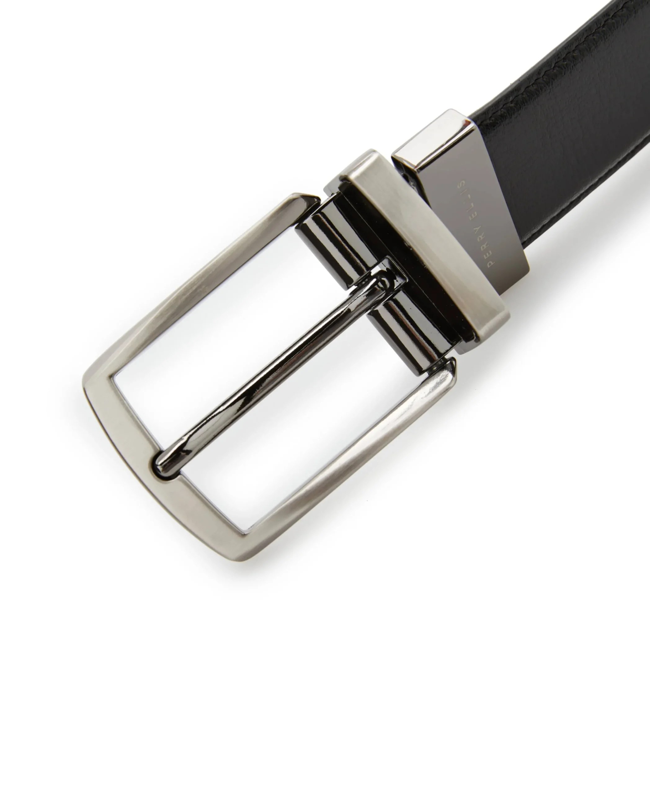 Park Slope Black Leather Belt