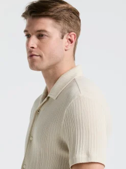 Ribbed Stripe Shirt
